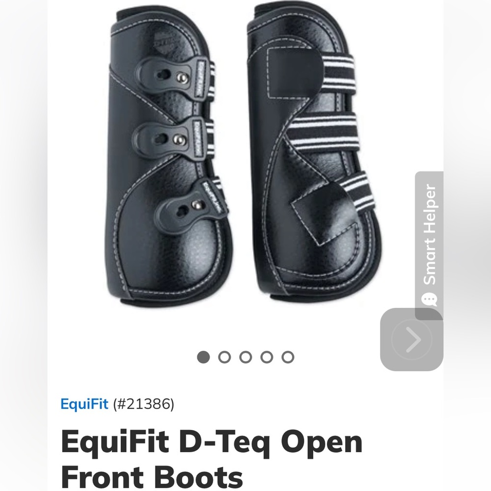 COPY - NWT EquiFit D-Teq equine front boot